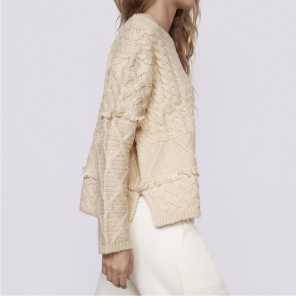 Zara cable knit sweater - Picture 2 of 5